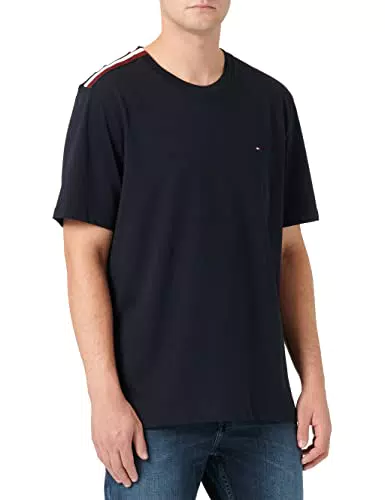 Tommy Hilfiger T-Shirt a Righe RWB, Desert Sky