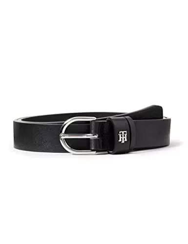 Tommy Hilfiger TH Timeless 2.5 Cinghie, Black, 125 Donne