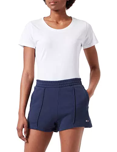 Tommy Jeans TJW TOMMY ESSENTIAL SHORT, Pantaloni Donna