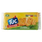 Tuc Cracker, Gusto Rosmarino ed Erbe Aromatiche, Cotto al Forno con Grano 100% Italiano