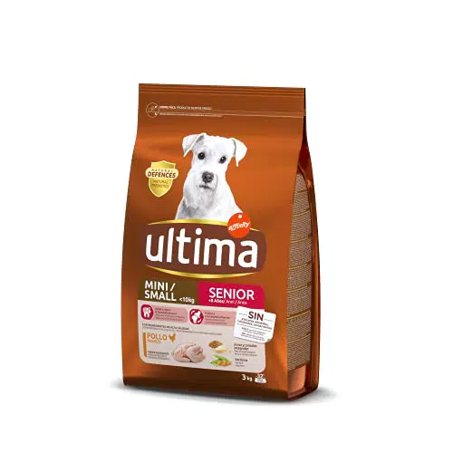 Ultima Cibo per Cani Mini Senior con Pollo - 3 kg