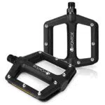 V VONTOX Pedali Bici Flat MTB 9/16, Universali Pedali Bicicletta per BMXTB