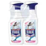 Viakal Fresco Profumo Spray Anticalcare, 2 Confezioni, Fragranza Rosa di Primavera
