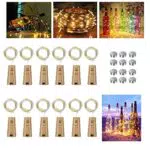 Vicloon 12 Pezzi Luci per Bottiglie 2 M