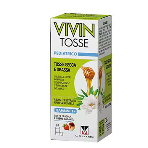 Vivin Tosse Pediatrico - Sciroppo Per Tosse Secca E Grassa A Base Di Estratti Vegetali E Miele