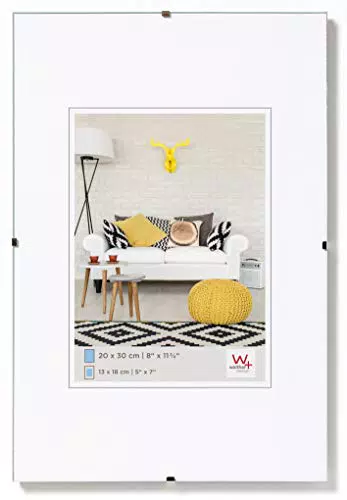 Walther Design Single Clip Frame Portafoto Senza Telaio