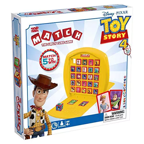 Winning Moves - Top Trumps Match, Toy Story 4, Gioco da Tavolo