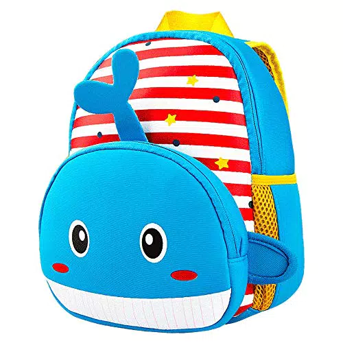 YUHUAWYH Zainetti per Bambini Animal Scuola Borsa Bambino Ragazzi Ragazze Infanzia 1-5 Anni