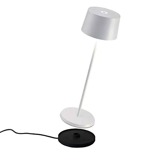Zafferano - Olivia Pro Lampada LED Dimmerabile da Tavolo in Alluminio