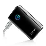 ZIOCOM Adattatore Bluetooth AUX per auto, ricevitore musicale Bluetooth 5.0 per auto/sistema stereo domestico/cuffie cablate