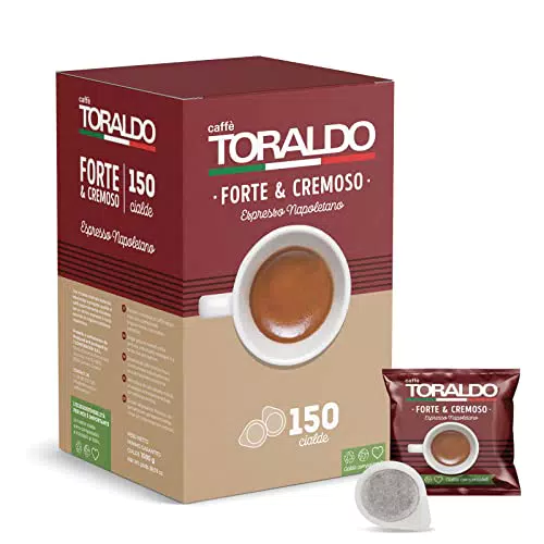 150 CIALDE CAFFE TORALDO MISCELA FORTE E CREMOSO