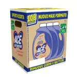 ACE DETERSIVO Colorati Tripacco, Cartone da 3 flaconi x 36 lavaggi