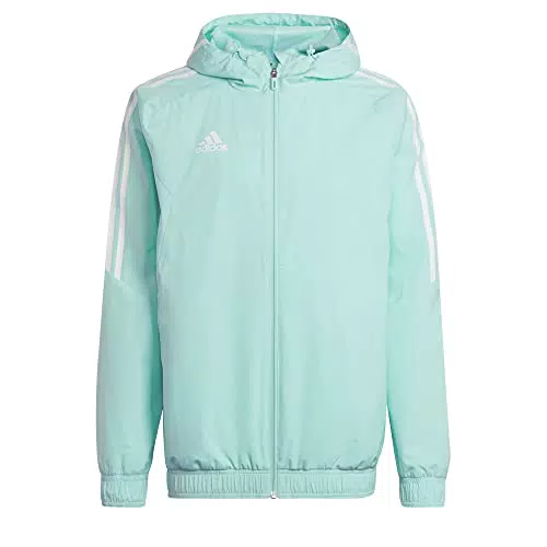 adidas CON22 AW Jkt, Giacca Uomo, Clear Mint