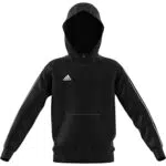 adidas Core 18 K, Felpa con Cappuccio Unisex Bambini