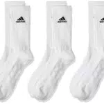 Adidas Cush CRW 3pp, Socks Uomo, White/Black, XL