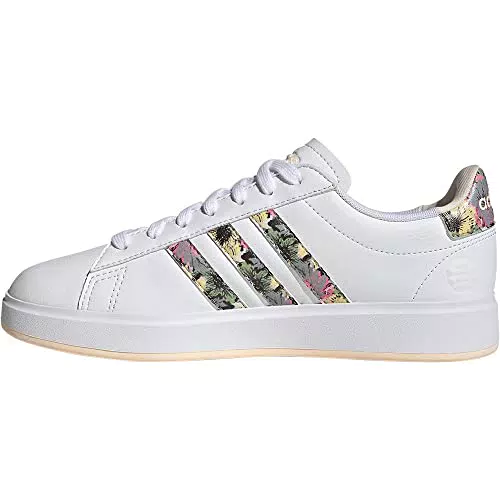 adidas Grand Court 2.0, Sneaker Donna, fantasia tropicale