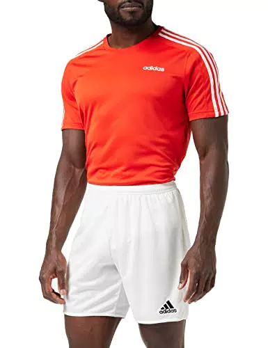 Adidas Parma 16 Sho Wb Short per Uomo, Bianco/Blu, IT : M