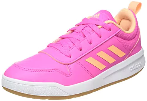 adidas TENSAUR Kcarpe da Running, Rosa, Arancione, Bianco
