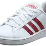 Adidas Unisex - Bambini e ragazzi Scarpe Grand Court K White Real Pink S18 Ftwr White