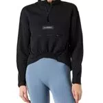 adidas W Hike Halfz FLaglia Lunga Donna, Black