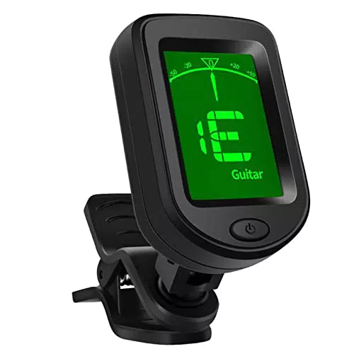 Alfresco Accordatore Chitarra Acustica Clip On, Accordatore Digitale Di Accessori Per Chitarra Con Plettri