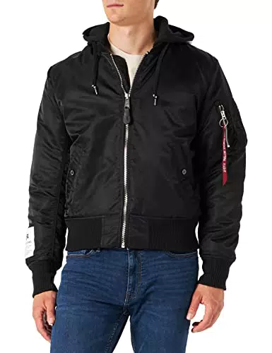 ALPHA INDUSTRIES MA- 1 ZHP Giacca, Black