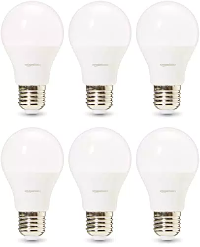Amazon Basics - Confezione da 6 lampadine a LED professionali