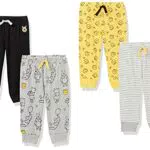 Amazon Essentials Disney, Marvel, Star Wars Pantaloni Unisex Bimbi