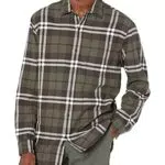 Amazon Essentials Camicia in Flanella a Maniche Lunghe Uomo Standard
