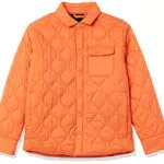 Amazon Essentials Giacca camicia imbottita foderata in sherpa Bambini e ragazzi