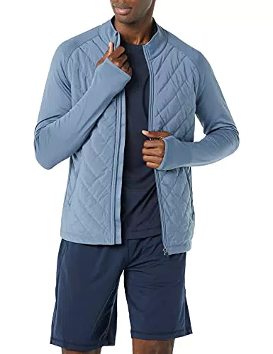 Amazon Essentials Giacca Tecnica Elasticizzata Imbottita Uomo