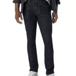 Amazon Essentials Jeans elasticizzati a vita alta vestibilità attillata Uomolavato