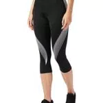 Amazon Essentials Leggings Sportivi Capri con Stampa Donna