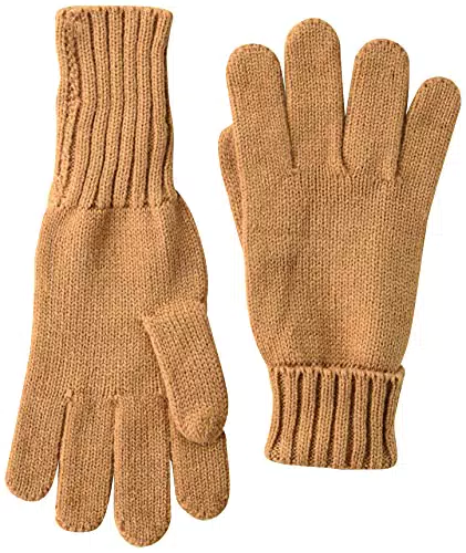 Amazon Essentials Women's Ribbed Gloves Guanti per Il Freddoarrone