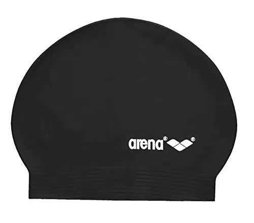 Arena GORROS Soft Latex Black/White-T: Uni, Cappello Nuoto Unisex Adulto