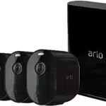 Arlo Pro3, 4 Telecamere di videosorveglianza wi-fi 2K HDR