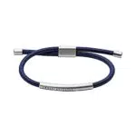 Armani Exchange Bracciale da Uomo in Acciaio Inossidabile