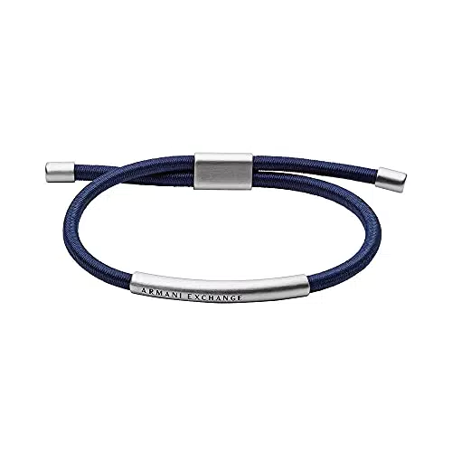 Armani Exchange Bracciale da Uomo in Acciaio Inossidabile