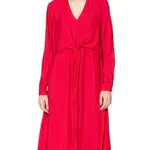 Armani Exchange Long sleeve and staple detail Special Occasion Dress
