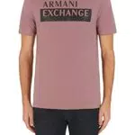 Armani Exchange T-shirt Girocollo Logo sul petto T-shirt