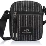 ARMANI EXCHANGE Vertical Allover, Flat Crossbody Uomo