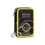 Astuccio SEVEN 3 ZIP - AKA 7EVENulticolore - Portapenne Scuola Multiscomparto - Attrezzato