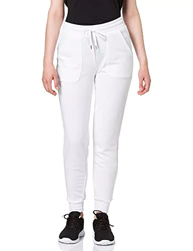 AURIQUE Joggers Donna, Bianco, 44
