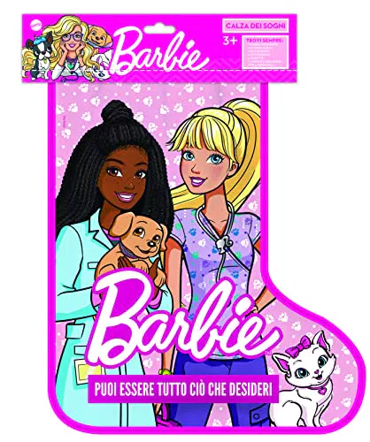 Barbie - Barbie Calza dei Sogni 2023, calza della Befana dedicata ai cuccioli