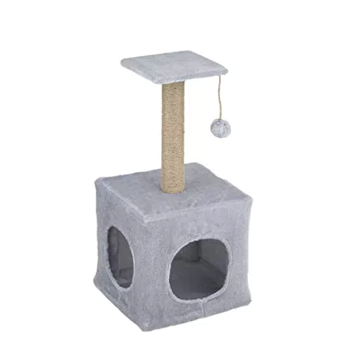 Baroni Home Tiragraffi per Gatti Adulti con Corda Sisal