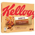 Barretta Kellogg’s Mandorle e Caramello al Sale Marino 4 x32gr