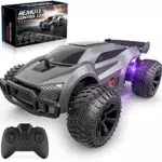 Baztoy Macchina Telecomandata Multi-Terrain Fuoristrada Telecomandato 2.4GHz Veicoli Camion RC Auto da Corsa Radiocomandata Gadget Giochi All'Aperto Regalo Giocattoli per Bambini Ragazzi Cingolati