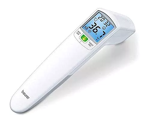 Beurer Ft 100 Termometro Senza Contatto A Raggi Infrarossi Per Temperatura Corporea