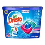 Bio Presto Power Caps Classico, Confezione Da 20 Lavaggi