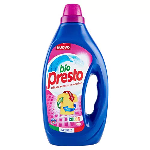 Bio Presto Color Detersivi Lavatrice Liquidi 0.95lt Rp 19ct